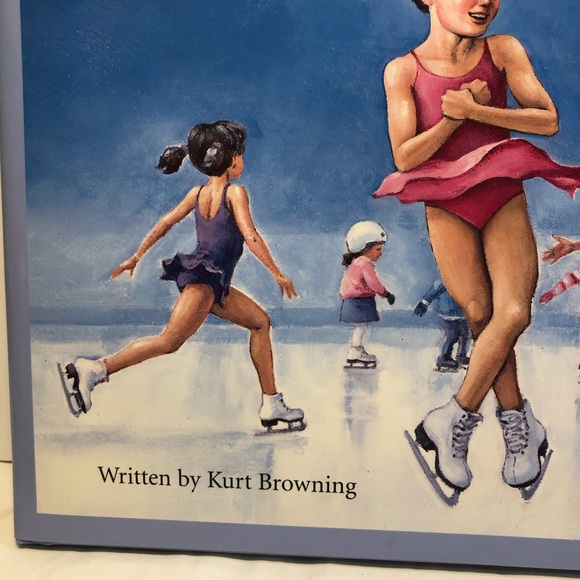 A is for Axel: An Ice Skating Alphabet by Browning, Kurt Beautiful Hardcover - Picture 3 of 14
